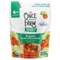 Once Upon a Farm Organic Plant-Rich Meals Baby Food, 6+ Months, 3.5 oz