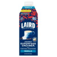 Laird Superfood Cinnamon with Functional Mushrooms Coconut Creamer, 25.4 fl oz