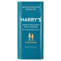 Harry's Redwood Odor & Enhanced Sweat Control Extra-Strength Antiperspirant Deodorant, 2.5 oz