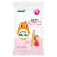 Little Bellies Organic Strawberry Pick-Me Sticks, 7+ Months, 0.56 oz, 0.56 Ounce