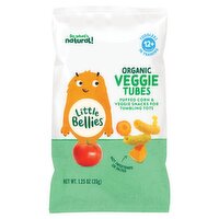 Little Bellies Organic Veggie Tubes, 12+ Months, 1.25 oz