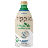 Ripple Organic Original Plant-Based Milk, 48 fl oz