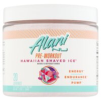 Alani Pre-Workout Hawaiian Shaved Ice Dietary Supplement, 7.2 oz