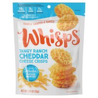 Whisps Tangy Ranch Cheddar Cheese Crisps, 1.95 oz