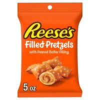 Reese's Filled Pretzels with Peanut Butter Filling, 5 oz
