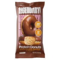 Legendary Foods Chocolate Dipped Flavored Protein Donuts, 2 count, 2.2 oz