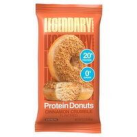 Legendary Foods Cinnamon Crumble Flavored Protein Donuts, 2 count, 2.2 oz