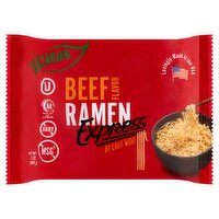 Chef Woo Express Beef Flavor Ramen, 3 oz