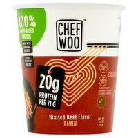 Chef Woo Braised Beef Flavor Ramen, 2.5 oz