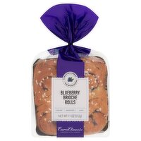Euro Classic Blueberry Brioche Rolls, 4 count, 11 oz