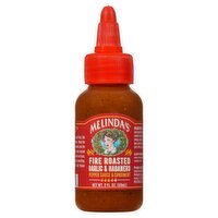 Melinda's Fire Roasted Garlic & Habanero Pepper Sauce & Condiment, 2 fl oz