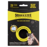 Squeezzee The Soap Filled Sponge, 2 count