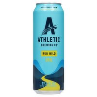 Athletic Brewing Co Run Wild IPA Non-Alcoholic Brew, 19.2 fl oz
