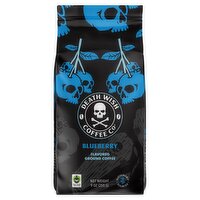 Death Wish Coffee Co Blueberry Flavored Ground Coffee, 9 oz