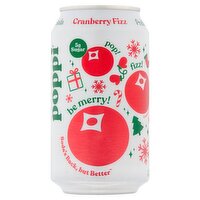 Poppi Cranberry Fizz Prebiotic Soda, 12 fl oz