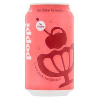 Poppi Shirley Temple Prebiotic Soda, 12 fl oz