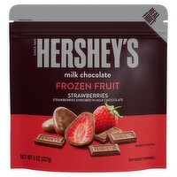 Hershey's Milk Chocolate Strawberries Frozen Fruit, 8 oz, 8 Ounce