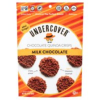 Undercover Milk Chocolate Quinoa Crisps, 3.0 oz