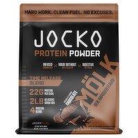 Jocko Chocolate Protein Powder Dietary Supplement, 2.3 lb, 2.3 Pound