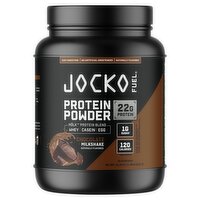 Jocko Fuel Chocolate Milkshake Protein Powder, 21.59 oz