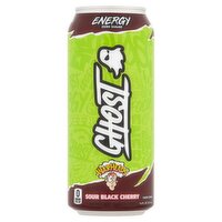Ghost Warheads Sour Black Cherry Energy Drink, 16 fl oz