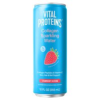 Vital Proteins Strawberry Blossom Collagen Sparkling Water, 12 fl oz