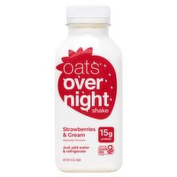 Oats Overnight Strawberries & Cream Shake, 2.1 oz