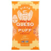 Siete Queso Grain Free Puff Snacks, 4 oz, 4 Ounce