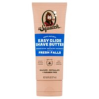 Dr. Squatch Fresh Falls Men's Natural Easy Glide Shave Butter, 6.0 fl oz