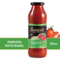 Botticelli Chef Select Tomato Purée Passata with Basil, 24 oz