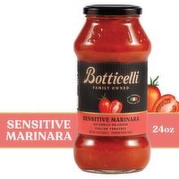 Botticelli Sensitive Marinara Premium Pasta Sauce, 24 oz, 24 Ounce