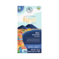 Resi Blu Savoy Espresso Light Roast Coffee, 10 count, 1.76 oz