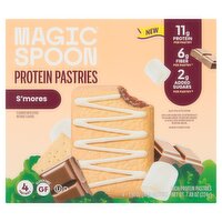 Magic Spoon S'mores High-Protein Pastries, 1.97 oz, 4 count