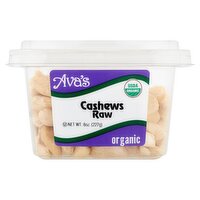 Ava's Organic Raw Cashews, 8 oz