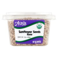 Ava's Organic Raw Sunflower Seeds, 9.5 oz