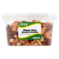 Ava's Natural Roasted Unsalted Mixed Nuts, 18 oz