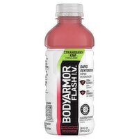 BodyArmor Flash I.V. Strawberry Kiwi Flavored Electrolyte Beverage, 20 fl oz, 20 Fluid ounce