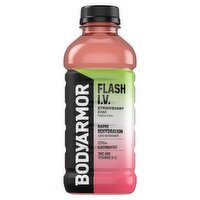 BodyArmor Flash I.V. Strawberry Kiwi Flavor Electrolyte Beverage, 20 fl oz
