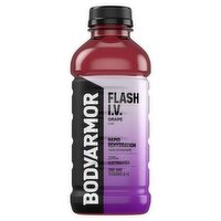 BodyArmor Flash I.V. Grape Strawberry Flavor Electrolyte Beverage, 20 fl oz