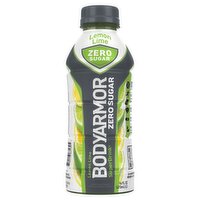 BodyArmor SuperDrink Lemon Lime Zero Sugar Sports Drink, 16 fl oz, 16 Fluid ounce