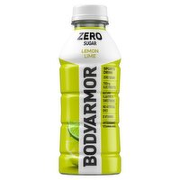 BodyArmor Zero Sugar Lemon Lime Flavor Sports Drink, 16 fl oz, 16 Fluid ounce