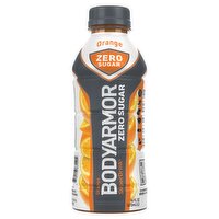 BodyArmor SuperDrink Orange Zero Sugar Sports Drink, 16 fl oz, 16 Fluid ounce