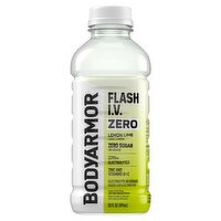 BodyArmor Flash I.V. Lemon Lime Flavor Electrolyte Beverage, 20 fl oz, 20 Fluid ounce