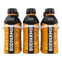 BodyArmor Orange Mango Flavor Sports Drink, 16 fl oz, 6 count, 96 Fluid ounce
