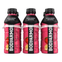 BodyArmor Strawberry Banana Flavor Sports Drink, 16 fl oz, 6 count