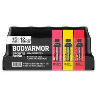 BodyArmor Sports Drink, 12 fl oz, 15 count