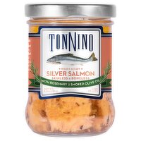 Tonnino Silver Salmon with Rosemary in Smoked Olive Oil, 6.3 oz