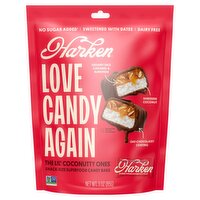 Harken The Lil' Coconutty Ones Snack-Size Superfood Candy Bars, 3 oz