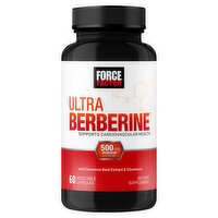 Force Factor Ultra Berberine Dietary Supplement, 60 count