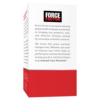 Force Factor Ultra Berberine Dietary Supplement, 60 count